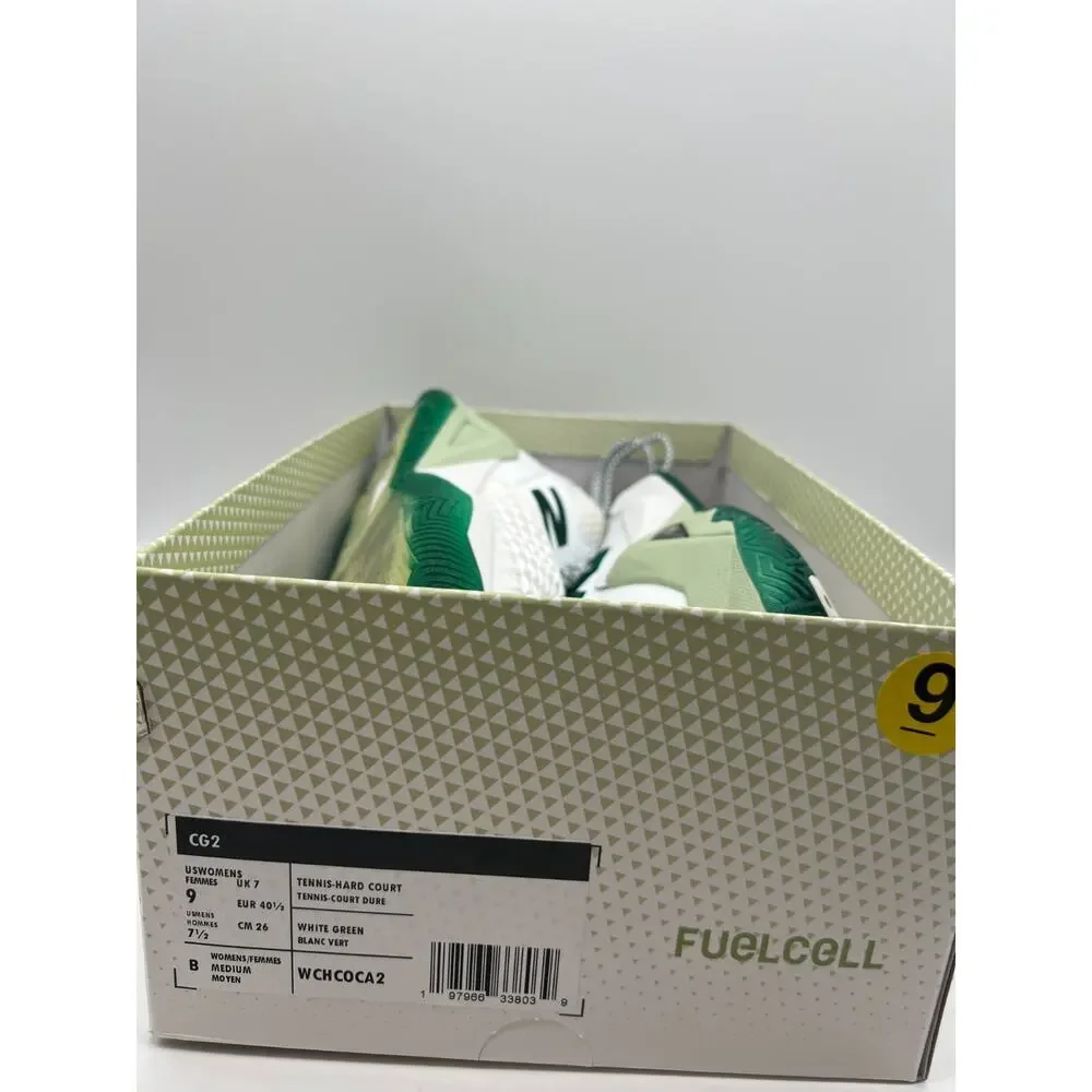 New Balance Coco CG2 White Marsh Green Women's Size 9 New